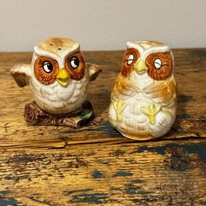 Otagiri Owl Salt and Pepper Shakers